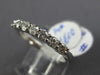 ESTATE .51CT ROUND DIAMOND 14KT WHITE GOLD 3D CLASSIC 7 STONE ANNIVERSARY RING