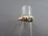 ESTATE .10CTW DIAMOND 14KT YELLOW & WHITE GOLD COCKTAIL RING BEAUTIFUL!!! #17269