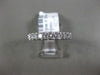 ESTATE 1.40CT DIAMOND 14KT WHITE GOLD 3/4 ETERNITY COMFORT FIT ANNIVERSARY RING