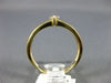 ESTATE .20CT DIAMOND 14K YELLOW GOLD 3D SOLITAIRE PROMISE ENGAGEMENT RING #19059
