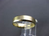 ESTATE 14KT YELLOW GOLD MATTE SHINY CLASSIC WEDDING ANNIVERSARY RING 5mm #23537