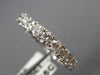 ESTATE 3.55CT ROUND DIAMOND 14KT WHITE GOLD 3D CLASSIC ETERNITY ANNIVERSARY RING