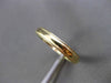 ESTATE 14KT YELLOW GOLD MILGRAIN WEDDING ANNIVERSARY RING BAND 2.5mm #24537