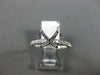 ESTATE .19CT DIAMOND 14KT WHITE GOLD 3D SEMI ETERNITY SEMI MOUNT ENGAGEMENT RING