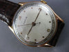 ANTIQUE LARGE 14KT ROSE GOLD FORTIS ROUND FACE CLASSIC MENS LADIES WATCH #23635