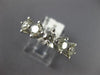 ESTATE LARGE 1.64CT DIAMOND 18KT WHITE GOLD 3D ROUND FIVE STONE ANNIVERSARY RING