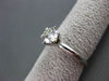 ESTATE .66CT DIAMOND 14KT WHITE GOLD CLASSIC SOLITAIRE ENGAGEMENT RING BEAUTIFUL