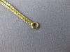 ESTATE .11CT DIAMOND WHITE & BLUE ENAMEL 18K YELLOW GOLD EVIL EYE LUCKY BRACELET