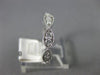 ESTATE .50CT DIAMOND 14KT WHITE GOLD 3D INFINITY 3/4TH ETERNITY ANNIVERSARY RING