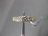 ESTATE 2.55CT ROUND DIAMOND 14KT YELLOW GOLD CHANNEL ETERNITY ANNIVERSARY RING