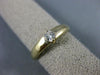 ESTATE .20CT DIAMOND 14K YELLOW GOLD 3D SOLITAIRE PROMISE ENGAGEMENT RING #19059