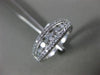 ESTATE .75CT DIAMOND 14KT WHITE GOLD 3D SEVEN STONE GRADUATING ANNIVERSARY RING