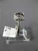 ESTATE .22CT DIAMOND 14KT WHITE GOLD TENSION SEMI MOUNT ENGAGEMENT RING #12118