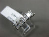 ESTATE 1.04CT PRINCESS DIAMOND 14KT WHITE GOLD FIVE STONE ANNIVERSARY RING #1625