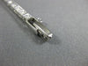 ESTATE BENRUS .75CT OLD MINE DIAMOND 14K WHITE GOLD 3D ROUND TENNIS WATCH #26622