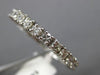 ESTATE 1.25CT ROUND CUT DIAMOND 14KT WHITE GOLD ETERNITY ANNIVERSARY RING #18586