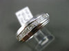 ESTATE WIDE .85CT DIAMOND 14KT WHITE GOLD CLASSIC WEDDING ANNIVERSARY RING