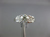 ESTATE 1.60CT DIAMOND 14KT WHITE GOLD MULTI SHAPE PYRAMID ENGAGEMENT RING #23999