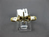 ESTATE .70CT DIAMOND 14KT 2 TONE GOLD BAGUETTE SEMI MOUNT ENGAGEMENT RING #22409