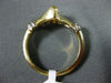 ESTATE 1.76CT MARQUISE & ROUND DIAMOND 14KT 2 TONE GOLD 3D ENGAGEMENT RING #1827