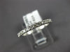 ESTATE .37CT DIAMOND 14KT WHITE GOLD SHARED PRONG SEMI ETERNITY ANNIVERSARY RING