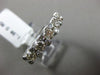 ESTATE 1.30CT DIAMOND 14KT WHITE GOLD 3D 5 STONE ETOILE WEDDING ANNIVERSARY RING