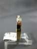 ESTATE .46CT DIAMOND 14KT YELLOW GOLD 3D PRINCESS CUT ANNIVERSARY RING #15774