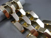 ANTIQUE EXTRA WIDE & LONG 14KT YELLOW GOLD 3D HANDCRAFTED BRACELET #24648