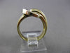 ESTATE .12CT DIAMOND 14KT WHITE & YELLOW GOLD 5 STONE ETOILE BELT RING #18701