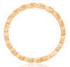 ESTATE .03CT DIAMOND 14KT YELLOW GOLD ROUND & MARQUISE SHAPE SEMI ETERNITY RING