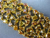 ESTATE MASSIVE GIA 33.48CT FANCY DIAMOND 18KT YELLOW GOLD 3D TENNIS BRACELET
