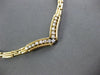 ESTATE .45CT DIAMOND 14K YELLOW GOLD 3D " V " SHAPE CLASSIC HANDCRAFTED NECKLACE