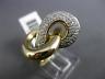 ESTATE .55CT DIAMOND 14K YELLOW GOLD CLASSIC INFINITY WEDDING ANNIVERSARY RING