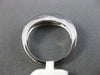 ESTATE WIDE .55CT ROUND DIAMOND 14KT WHITE GOLD "V" SHAPE ANNIVERSARY RING #1943