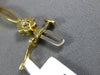 ANTIQUE .30CT ROUND DIAMOND 14K YELLOW GOLD CLASSIC DAISY FLOWER BRACELET #10577