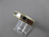 ESTATE 14KT YELLOW GOLD CLASSIC MILGRAIN HANDCRAFTED WEDDING BAND RING 5mm 23190