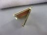 ANTIQUE LARGE PICTURE LOCKET 18KT YELLOW GOLD PENDANT 29MM x 26MM #20616