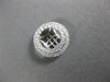 ESTATE LARGE .55CT DIAMOND 18K WHITE GOLD 3D CLASSIC DOUBLE HALO JACKET EARRINGS