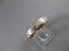 ESTATE .40CTW DIAMOND 14KT TWO TONE GOLD FLOATING MENS ANNIVERSARY RING #10837