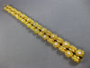 ESTATE WIDE TIFFANY & CO. 1.80CT DIAMOND 18K YELLOW GOLD 3D NUGGET LOVE BRACELET