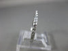 ESTATE .34CT ROUND DIAMOND 14KT WHITE GOLD 3D ETERNITY ANNIVERSARY RING #26304