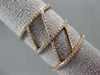 ESTATE .96CT DIAMOND 18K ROSE GOLD 3D CLASSIC FILIGREE ETERNITY ANNIVERSARY RING