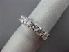 ESTATE 1.25CT DIAMOND 14KT WHITE GOLD 5 STONE CLASSIC SHARED PRONG WEDDING RING