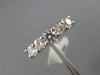 ESTATE 1.25CT DIAMOND 14KT WHITE GOLD 5 STONE CLASSIC SHARED PRONG WEDDING RING