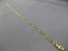 ESTATE LONG 14KT YELLOW GOLD CLASSIC FIGARO LOBSTER LOCK BRACELET #ELVINA61