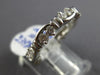 ESTATE 1.0CT ROUND CUT DIAMOND 18KT WHITE GOLD CLASSIC WEDDING ANNIVERSARY RING