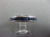 1.90CT AAA BAGUETTE SAPPHIRE 14K WHITE GOLD 3D ETERNITY WEDDING ANNIVERSARY RING
