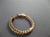 ESTATE 2.04CT DIAMOND 14K ROSE GOLD 3D 2MM DOUBLE SIDED CLASSIC HOOP EARRINGS