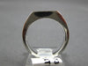 ESTATE .88CT BAGUETTE DIAMOND PLATINUM CONCAVE CHANNEL ANNIVERSARY RING #17312