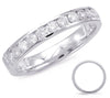 .63CT DIAMOND 14KT WHITE GOLD 3D CLASSIC CHANNEL SEMI ETERNITY ANNIVERSARY RING